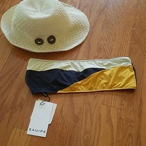 🔥Sauipe Giovanna bikini Top. Navy/L